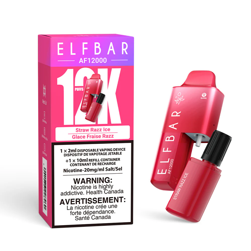 ELFBAR AF12000 - Straw Razz Ice