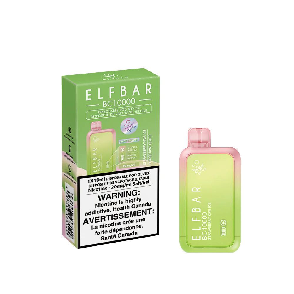 ELFBAR BC10000 - Strawberry Kiwi Ice - Image 2