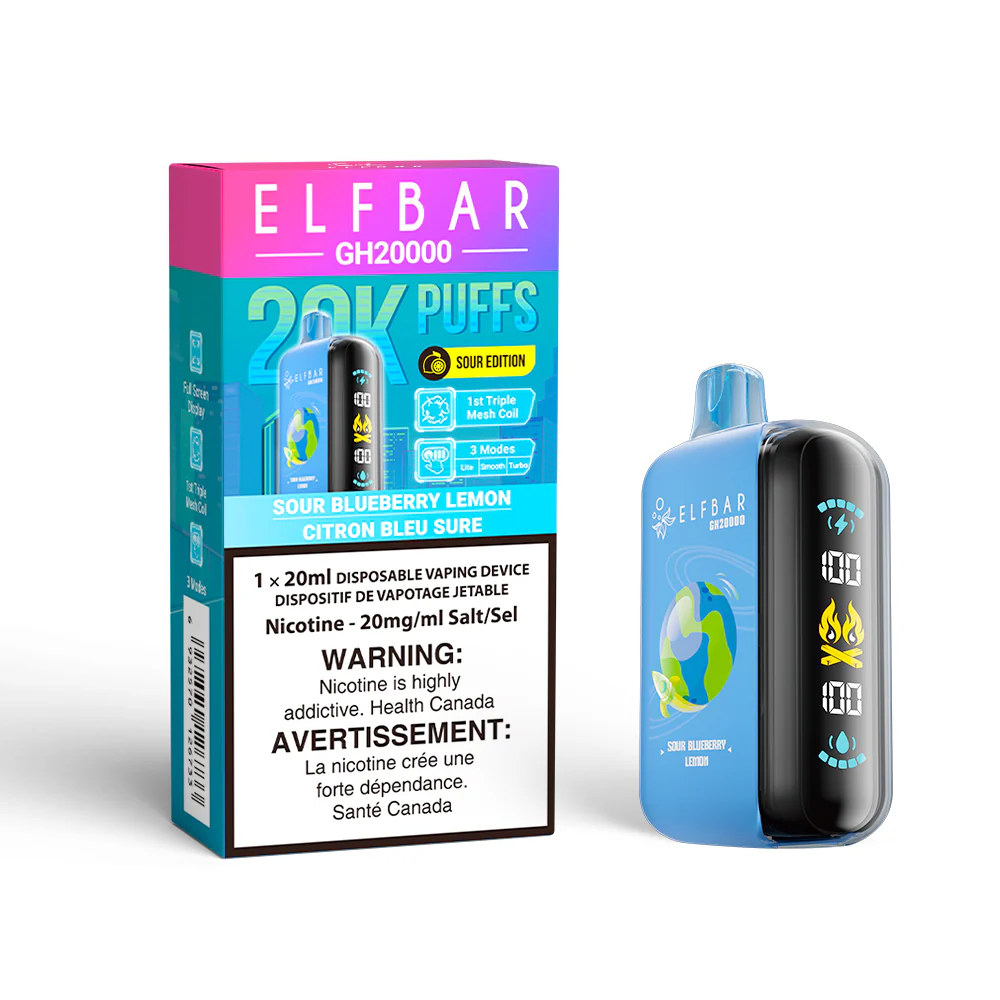 ELFBAR GH20000 - Sour Blueberry Lemon - Image 2