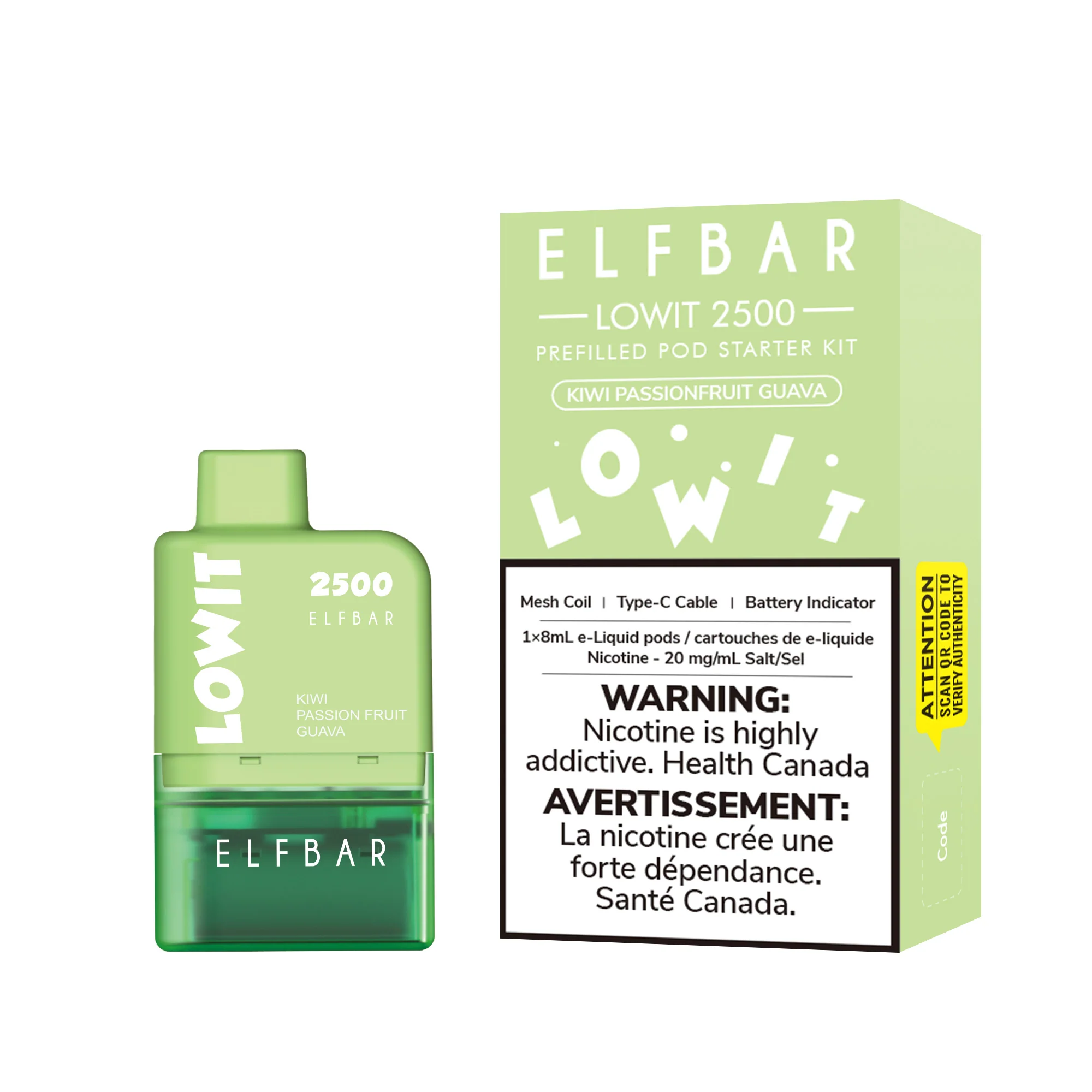 ELFBAR Lowit 2500 Starter Kit - Image 4