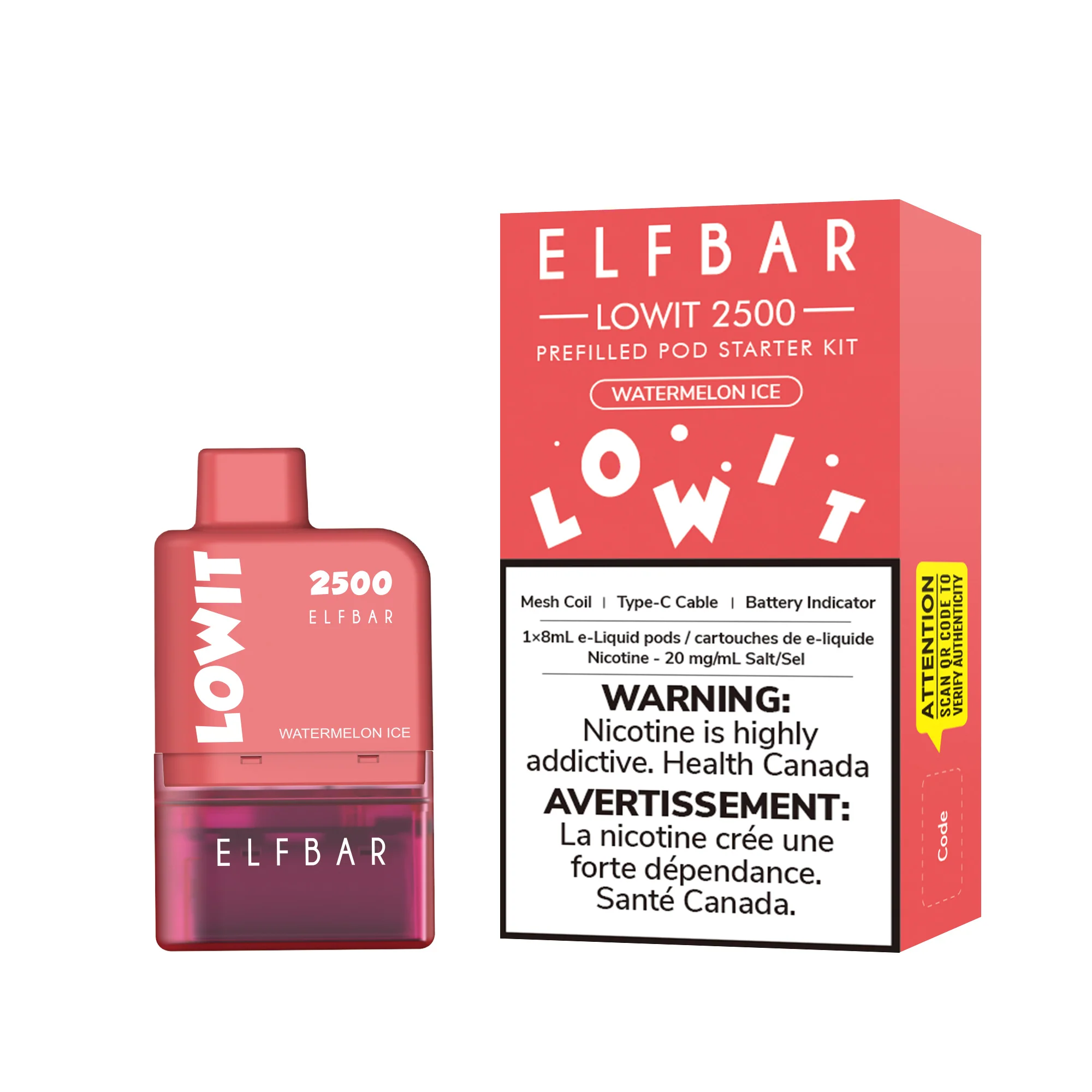 ELFBAR Lowit 2500 Starter Kit - Image 6