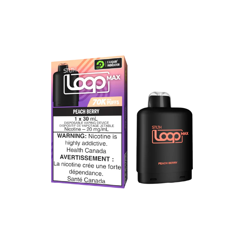 STLTH - LOOP Pod 30mL - Peach Berry